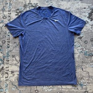 Nike Men's Blue Dri-Fit T-Shirt - XL